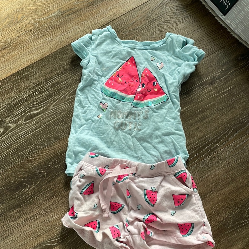 Mommy’s cutie watermelon set